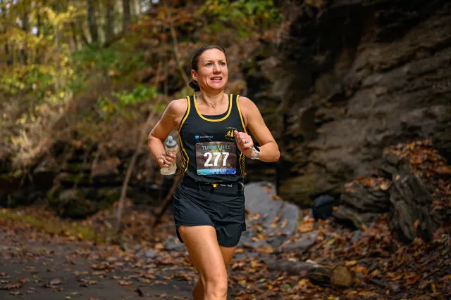 Caitriona Jennings running at Tunnel Hill